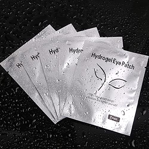 G2PLUS 50 Pares Gel de Ojos Almohadillas Pestañas Parches Ojos Eye Gel Pads para Pro Salon Extensión Individual de Pestañas