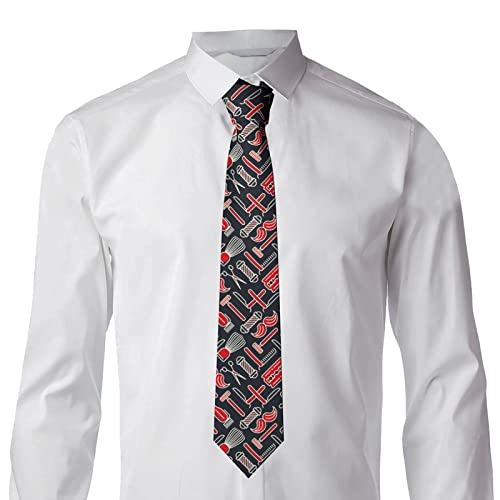 Gokruati Corbata para hombre, corbata de diseñador de lujo, corbata clásica de negocios para hombres, patrón de peluquería, corbata formal, corbata informal para hombres, 145 x 8 cm