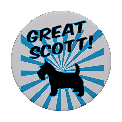 Gran Scottish Terrier PopSockets PopGrip Intercambiable