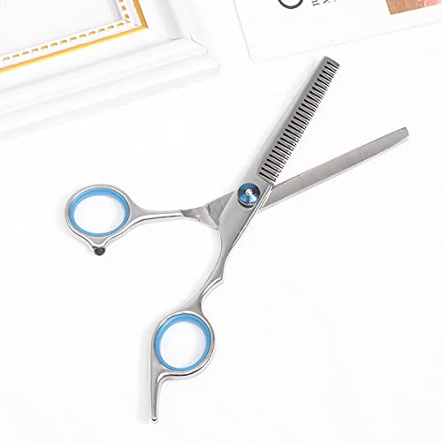 Healifty Tijeras de Entresacar Corte de Pelo Profesional para Peluquería Salón (Color Aleatorio)