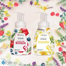 Jabón De Manos En Espuma Farline, Frutos Del Bosque - 300 Ml