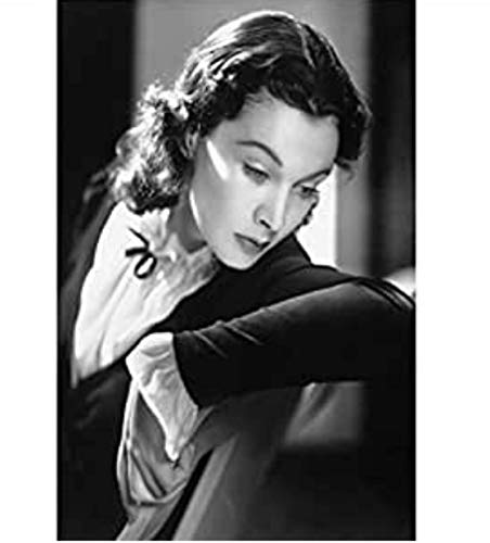 JCYMC Star Vivien Leigh Actor De Belleza Clásica Cuadro De Lienzo Arte De Pared Póster Decoración para Sala De Estar Kp708Zs 40X60Cm Sin Marco