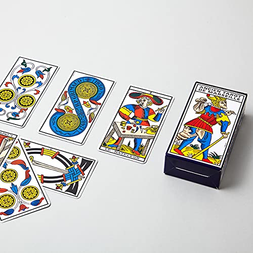 Jeu de cartes : Tarot de Marseille (78 cartes + Livret)
