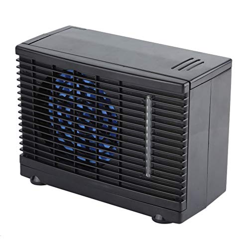 Jingyi Ventilador de Acondicionador Coche, Respetuoso con El Medio Ambiente CamióN de Coche PortáTil de 12 V Hogar Mini Refrigerador de Aire Ventilador de Enfriamiento por Agua Evaporativo Ventilador