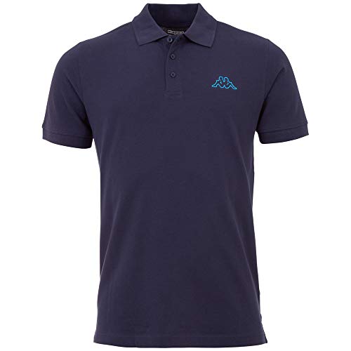 Kappa, Polo Uomo Peleot, Blu (Navy), XXXL