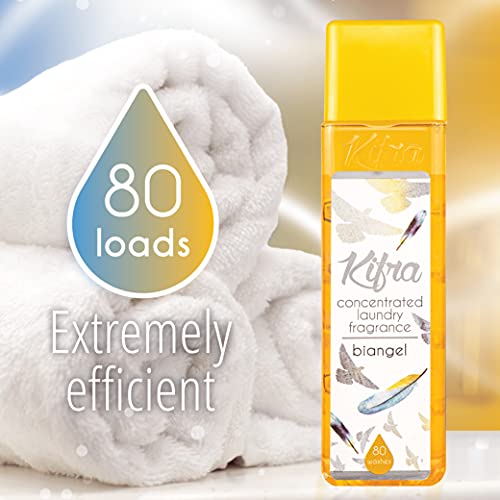 KIFRA BIANGEL Perfume de Lavandería Concentrado 200ml 80 Ciclos de Lavado