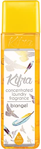 KIFRA BIANGEL Perfume de Lavandería Concentrado 200ml 80 Ciclos de Lavado