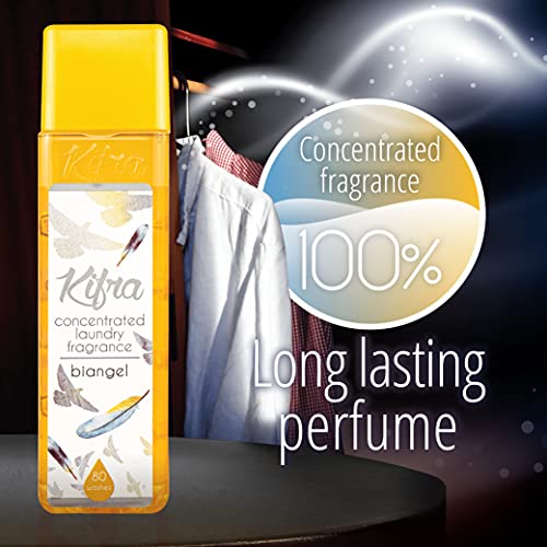 KIFRA BIANGEL Perfume de Lavandería Concentrado 200ml 80 Ciclos de Lavado