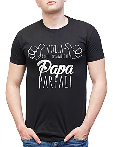 L'abricot blanc - Camiseta - para Hombre Negro M