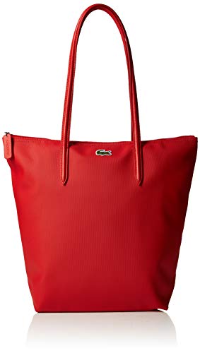 Lacoste NF1890PO, Bolsa de Transporte para Mujer, Rojo (High Risk Red), Talla única