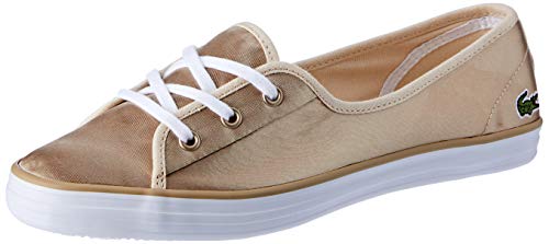 Lacoste Ziane Chunky 118 2 Caw, Zapatillas Mujer, Dorado (Or Gld/Wht), 36 EU