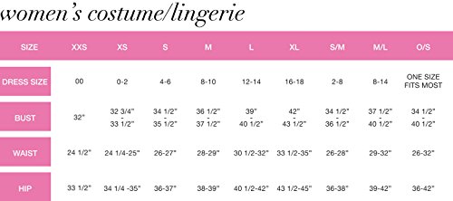 Leg Avenue- Mujer, Color blanco y negro, Medium (EUR 38-40) (85370) , color/modelo surtido
