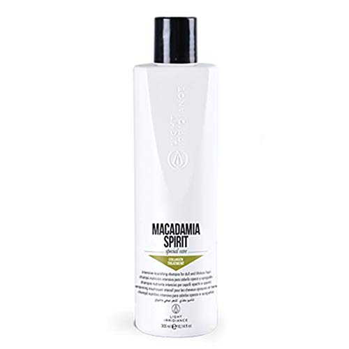 LIGHT IRRIDIANCE CHAMPU NUTRITIVO COLAGENO Macadamia Spirit 300ML, Negro, Estandar