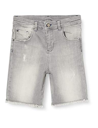 Mexx Pantalones Cortos, Gris (Mid Grey Wash 318522), 152 para Niños