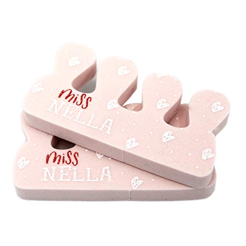Miss Nella KIT DE UÑAS Y ESMALTE DE UÑAS Set de accesorios para niños + Esmalte de uñas Miss Nella - esmalte de uñas peel off, adhesivos para uñas, tatuajes, separadores de uñas y separadores de pies