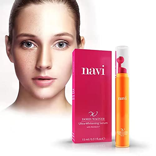 NAVI Ultra-Whitening/Serum Facial Alta Concentración Vitamina-C 30% / Suero Belleza Antimanchas & Hidratante, 15 ml