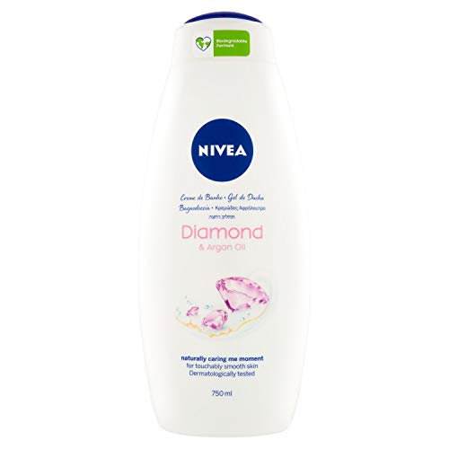 Nivea – baño Crema, con diseño de diamantes y aroma de Calla blanca – 750 ml
