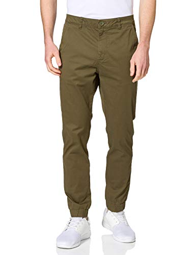 Only & Sons Onscam Aged Cuff Chino Pg 9626 Pantalón, Noche de Oliva, 29W x 32L para Hombre