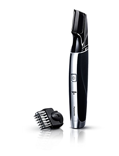 Panasonic ER-GD50-K803 - Recortadora de barba en forma de navaja, funcionamiento con o sin cable, color negro