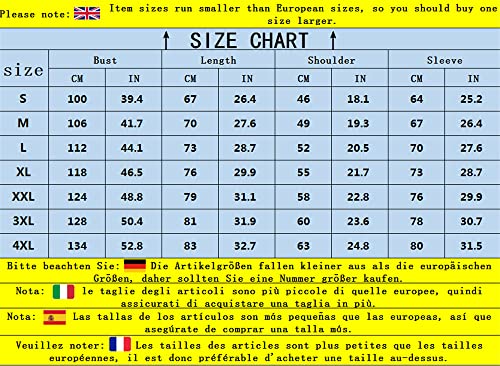 PANBOB Men Hoodie 3D Personality Printing Men's Sweater Oversize Street Trend University Couples Sweatshirt Spring Autumn Casual All-Match Men Hoodie A-14 XXL