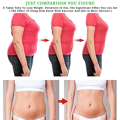Parche Adelgazante, Parche Fino, Quemar Grasa, Adelgazar Con Grasa Abdominal, Perder Peso RáPidamente Vientre Y GlúTeos, Paquete De 10