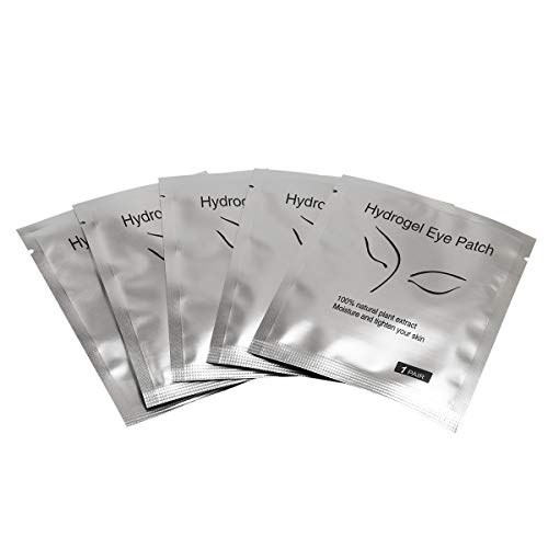 Parches para Pestañas 50pcs Gel de Ojos Almohadillas de Extensión para Pestañas Fadlash Parches Eye Gel Pads