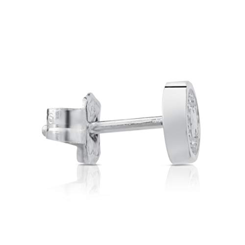 Pendientes TOUS Aura en plata de primera ley. Motivo: 0,6 cm.