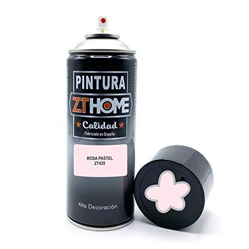 Pintura Spray Rosa Pastel 400ml imprimacion para madera, metal, ceramica, plasticos / Pinta todo tipo de cosas y superficies Radiadores, bicicleta, coche, plasticos, microondas, graffiti