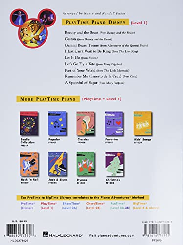 PlayTime Piano Disney Level 1: Level 1