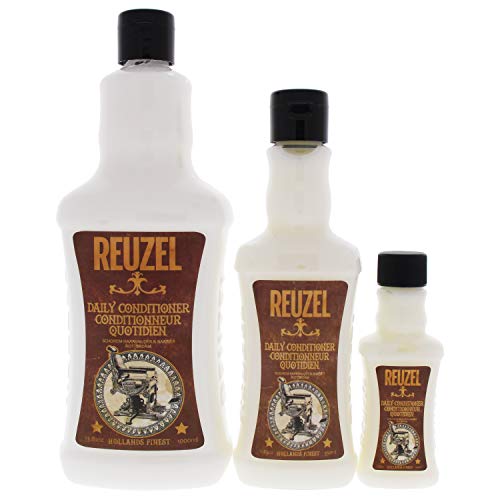 Reuzel - Acondicionador diario - Refresca - Desenredante ligero - T4 Tónico - Mezcla de hoja de ortiga y romero - Cabello saludable - 4 oz/100 ml