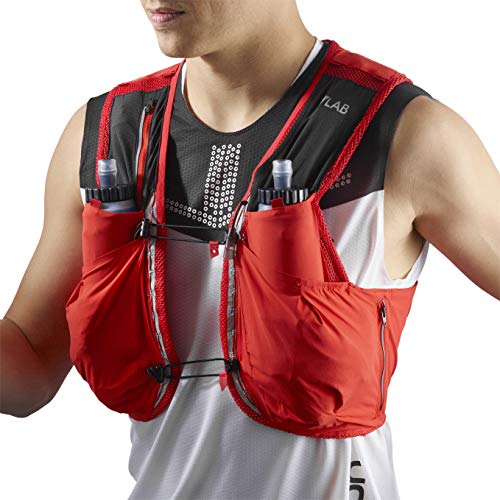 SALOMON Bag S/Lab Sense Ultra 8 Set - Bolsa de hidratación, Unisex Adulto, Rojo(Racing Red)