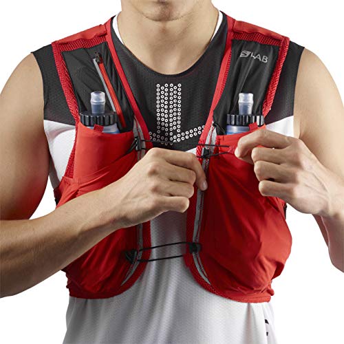 SALOMON Bag S/Lab Sense Ultra 8 Set - Bolsa de hidratación, Unisex Adulto, Rojo(Racing Red)