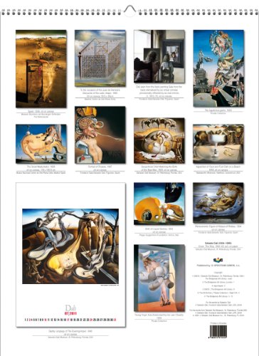 Salvador Dali Kalender 2011
