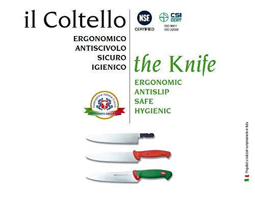 Sanelli Premana Cuchillo Francés, Acero Inoxidable, Verde, 18 cm