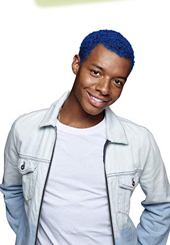 Schwarzkopf LIVE Men Blue Hairy Dye, color semipermanente dura hasta 12 lavados, 095 Ultra Blue