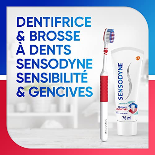 Sensodyne Brosse à dents Sensibilité & Gencives Medium