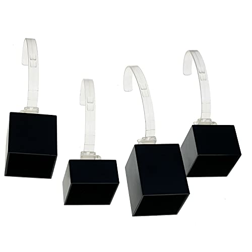 Set 4 Bases Expositora para Relojes con Logo Adolfo Dominguez
