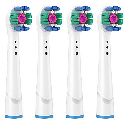 ShopINess Recambios Compatibles con cepillos eléctricos Oral B Pro Bright (Pack de 8 unidades)
