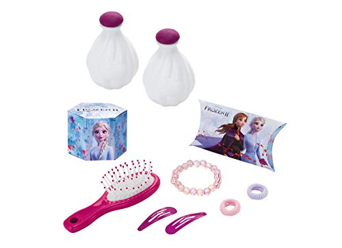 Simba Toys- Disney Frozen 2-Tocador con taburete-10 Accesorios-práctico y Decorativo (Smoby 320234), Color