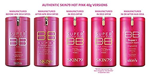 Skin79 Super Beblesh Balm BB Triple Funtions (Hot Pink) by Unknown