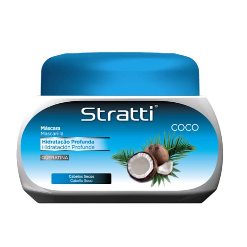Stratti Coco - Mascarilla Hidratación con Keratina - 550 gr