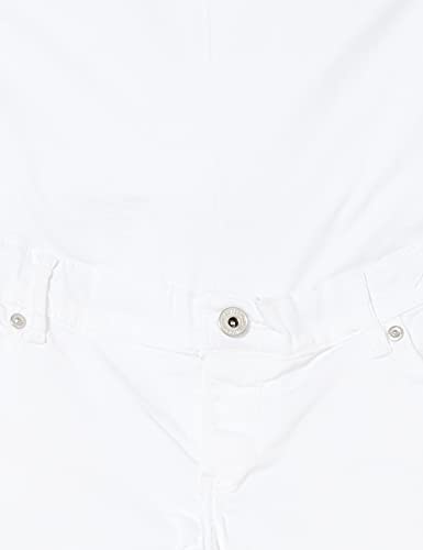 SUPERMOM Jeans OTB Flared White Denim-P117, W27 para Mujer