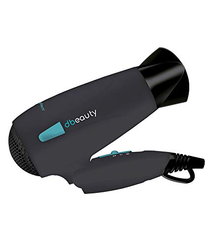 Sytech SY-SC5TR Secador de Pelo de Viaje de 800W/1600W, Negro