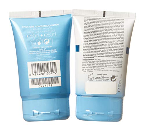 Ureadin Isdin - Crema de Manos, Pack 2 Unidades 50 + 50 Mililitros, 100 Mililitros