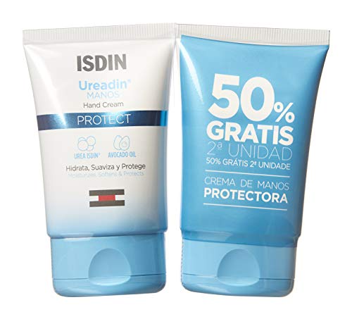 Ureadin Isdin - Crema de Manos, Pack 2 Unidades 50 + 50 Mililitros, 100 Mililitros
