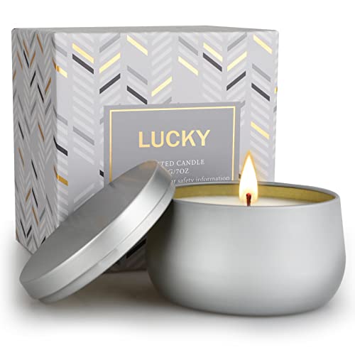 Velas Perfumadas para Regalo, Fragancia de Manzana y Canela 7 oz, Quema Durante 50 horas, Velas Originales para Mujer, Regalos Navidad para Mujeres para Mujeres Yoga San Valentín Cumpleaños