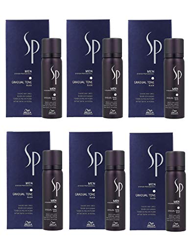 Wella SP Just Men Gradual Tone Negro 60 ml para cabello gris