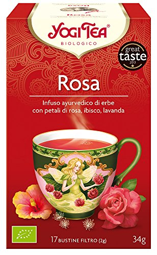 Yogi Tea Infusión de Hierbas Rose - 17 bolsitas