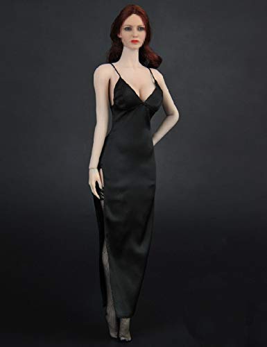 ZSMD Ropa de muñeca femenina de 1/6 escala, vestido hecho a mano, ropa interior sexy para mujer de 30,5 cm, figura de acción Phicen, TBLeague DC080