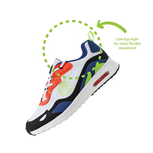 Zumba Active Air Classic Zapatillas Deportivas con Estilo de Fitness Zapatillas de Mujer de Baile, White Low, 37.5 EU